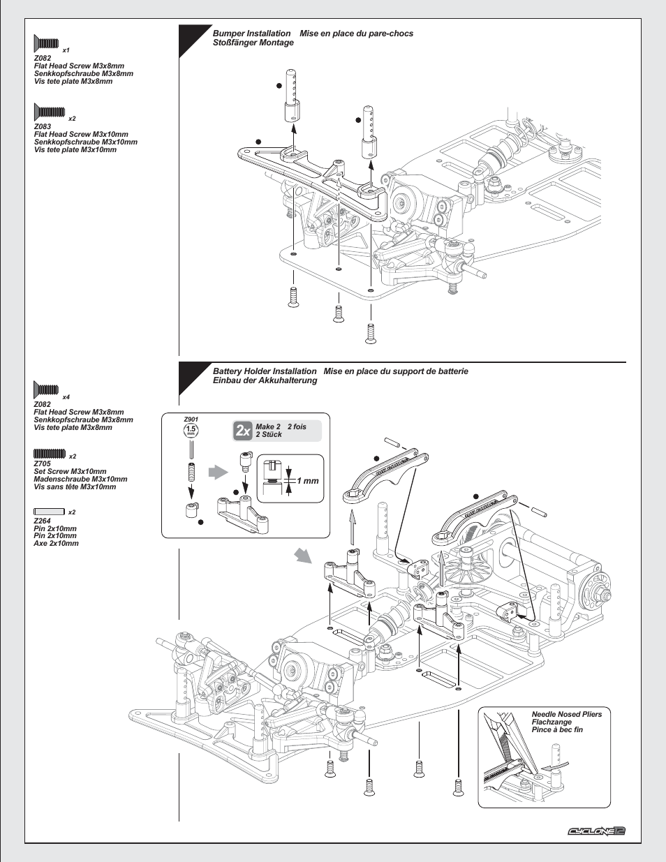 HPI Racing Cyclone 12 User Manual | Page 19 / 32