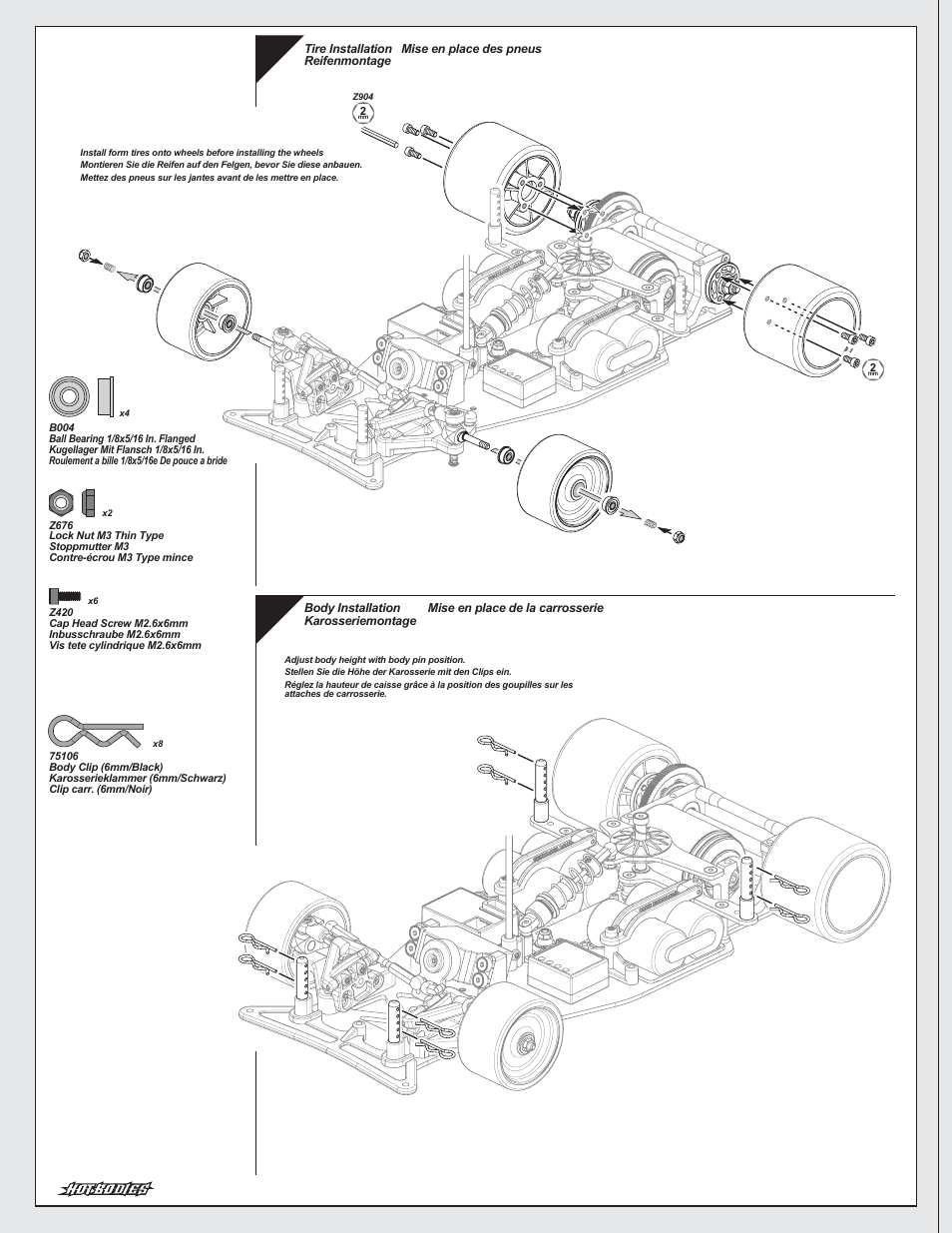 HPI Racing Cyclone 12 User Manual | Page 22 / 32