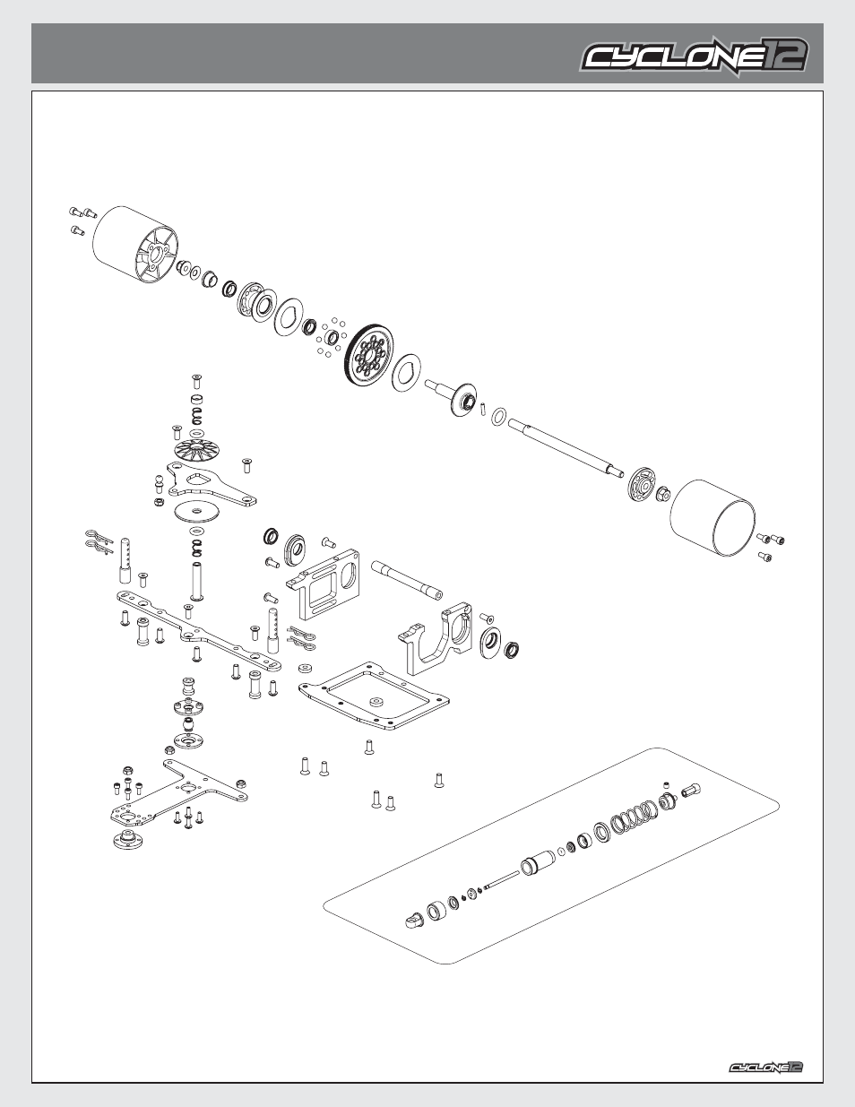 HPI Racing Cyclone 12 User Manual | Page 29 / 32