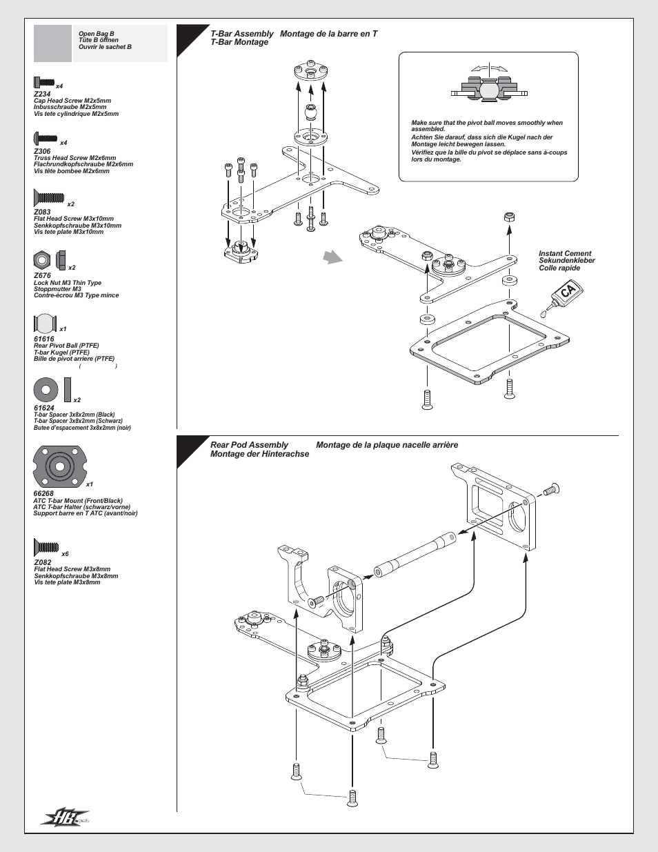 HPI Racing HB 12X User Manual | Page 12 / 32