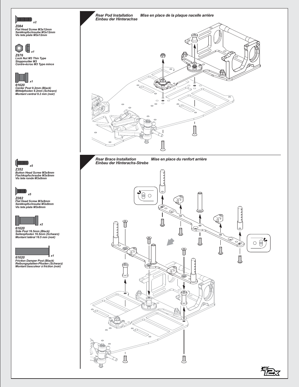 HPI Racing HB 12X User Manual | Page 13 / 32