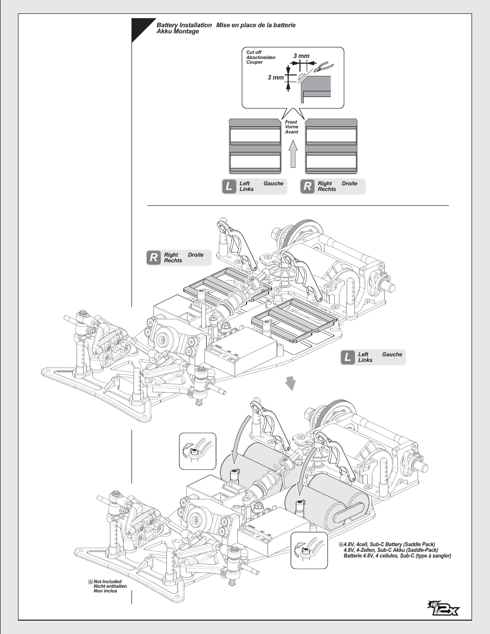 HPI Racing HB 12X User Manual | Page 21 / 32