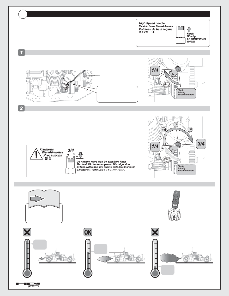 HPI Racing Nitro RS4 3 Drift User Manual | Page 14 / 48