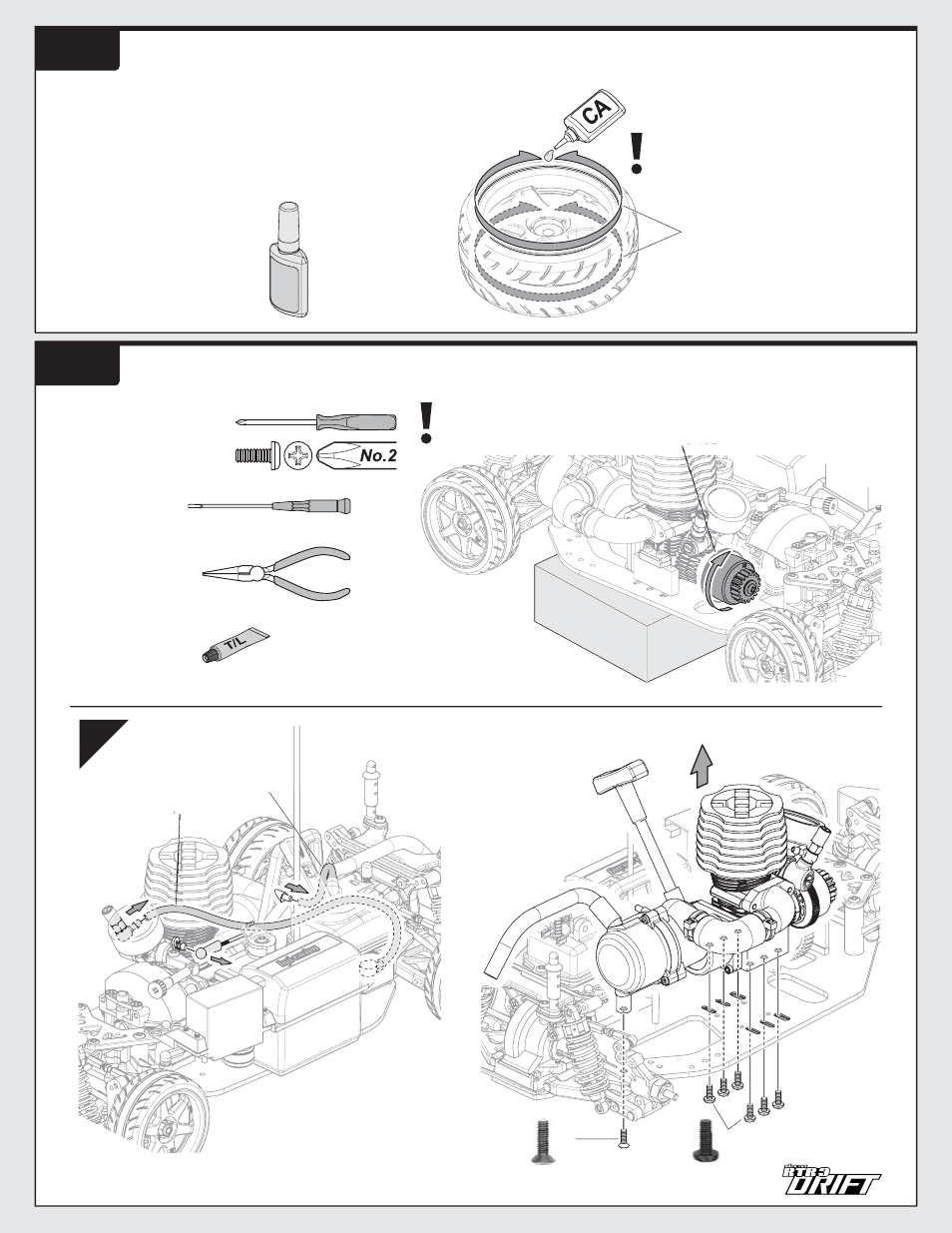 HPI Racing Nitro RS4 3 Drift User Manual | Page 25 / 48