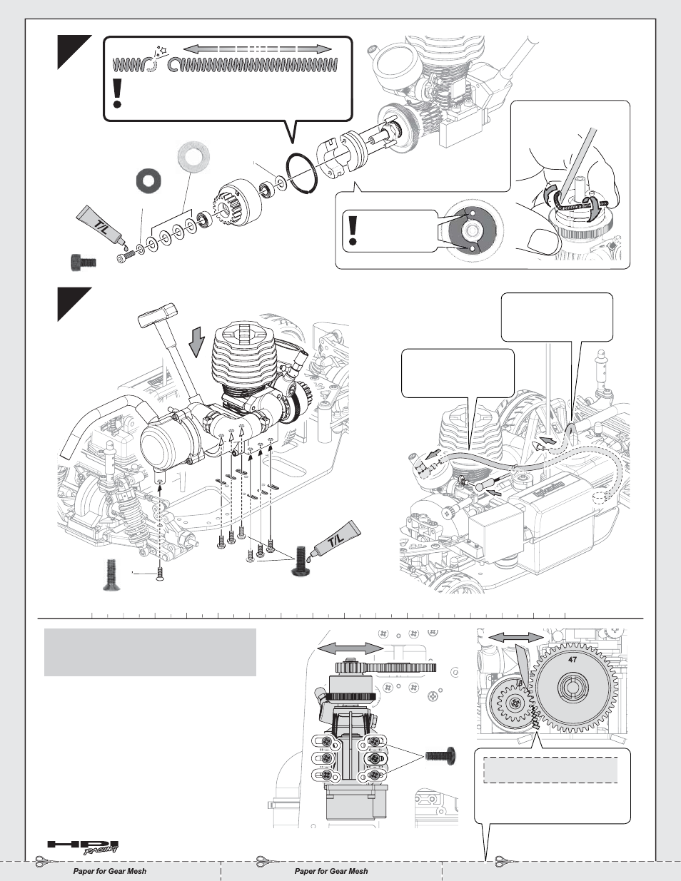 A: b | HPI Racing Nitro RS4 3 Drift User Manual | Page 26 / 48