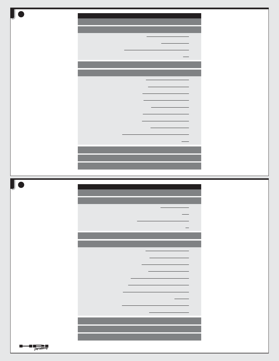 HPI Racing Nitro RS4 3 Drift User Manual | Page 4 / 48