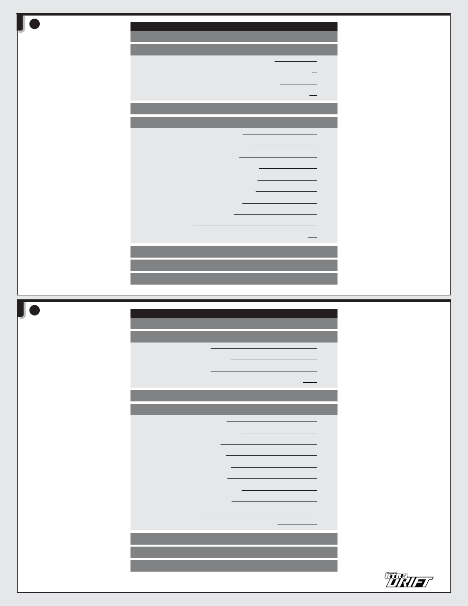 HPI Racing Nitro RS4 3 Drift User Manual | Page 5 / 48