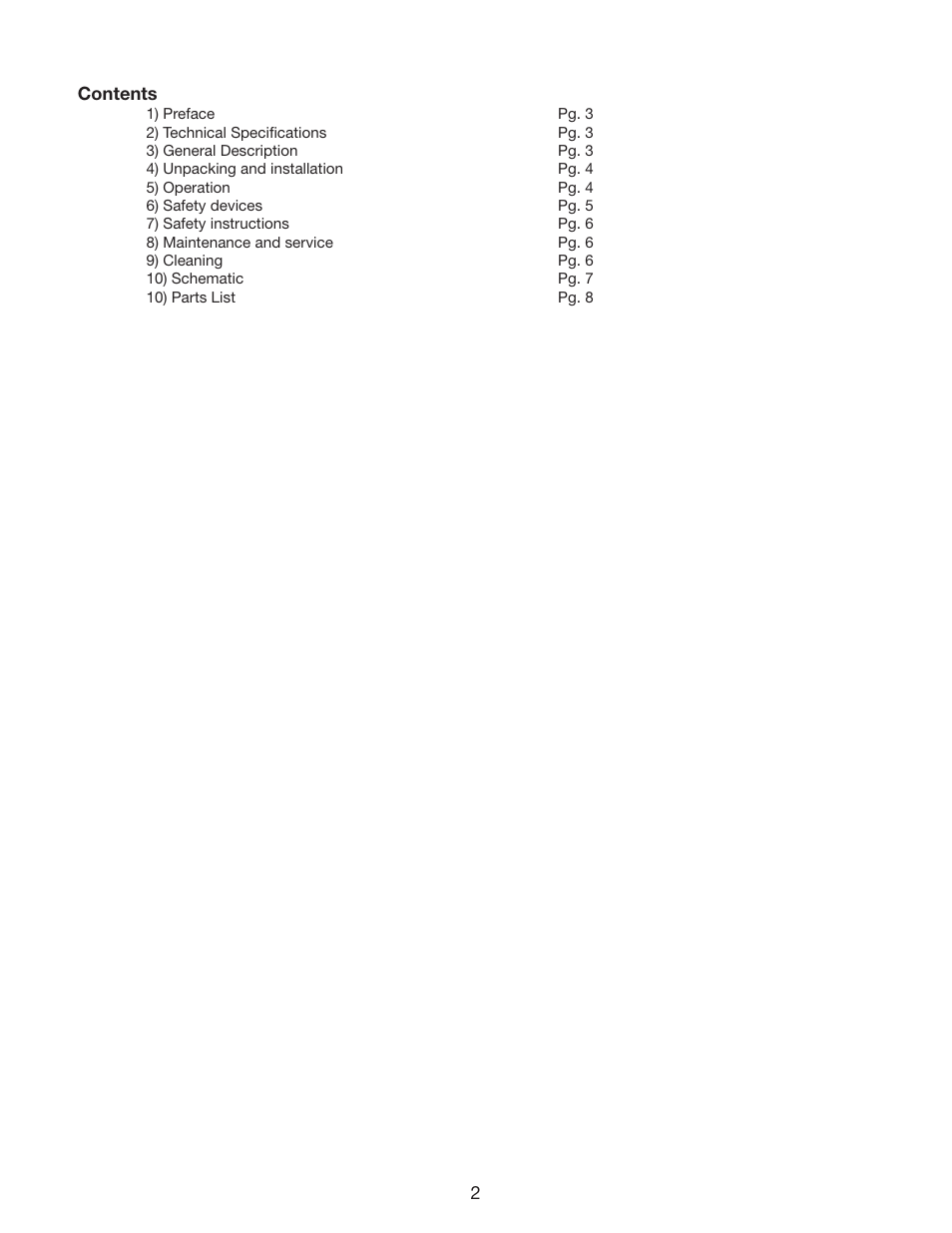 Cecilware HC600 User Manual | Page 2 / 8