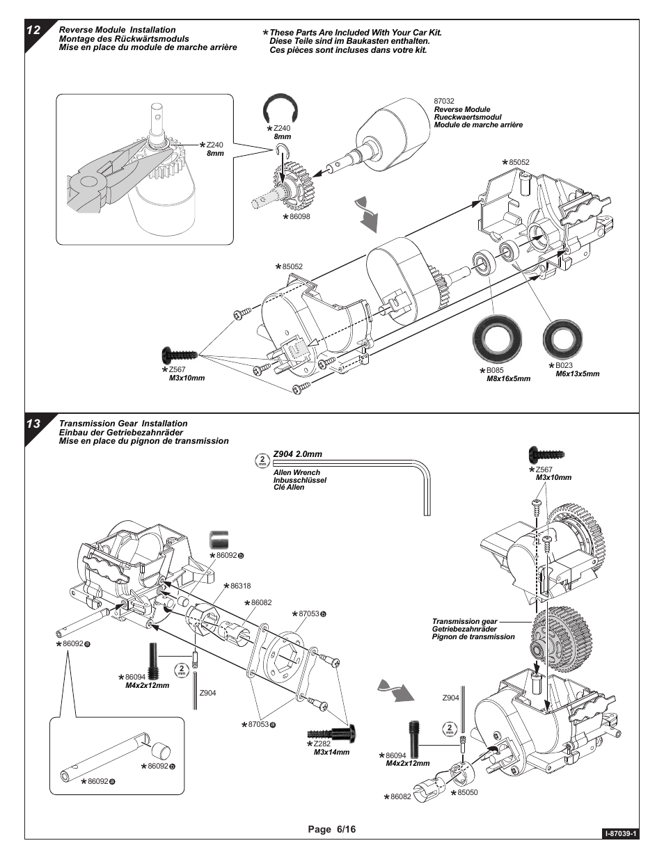 Page 6/16 | HPI Racing Savage Reverse Module User Manual | Page 6 / 16