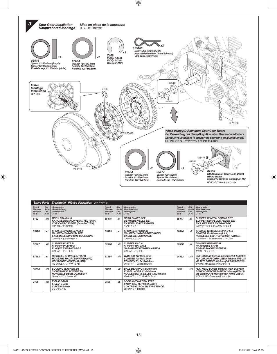 HPI Racing Baja PCSC User Manual | Page 13 / 16