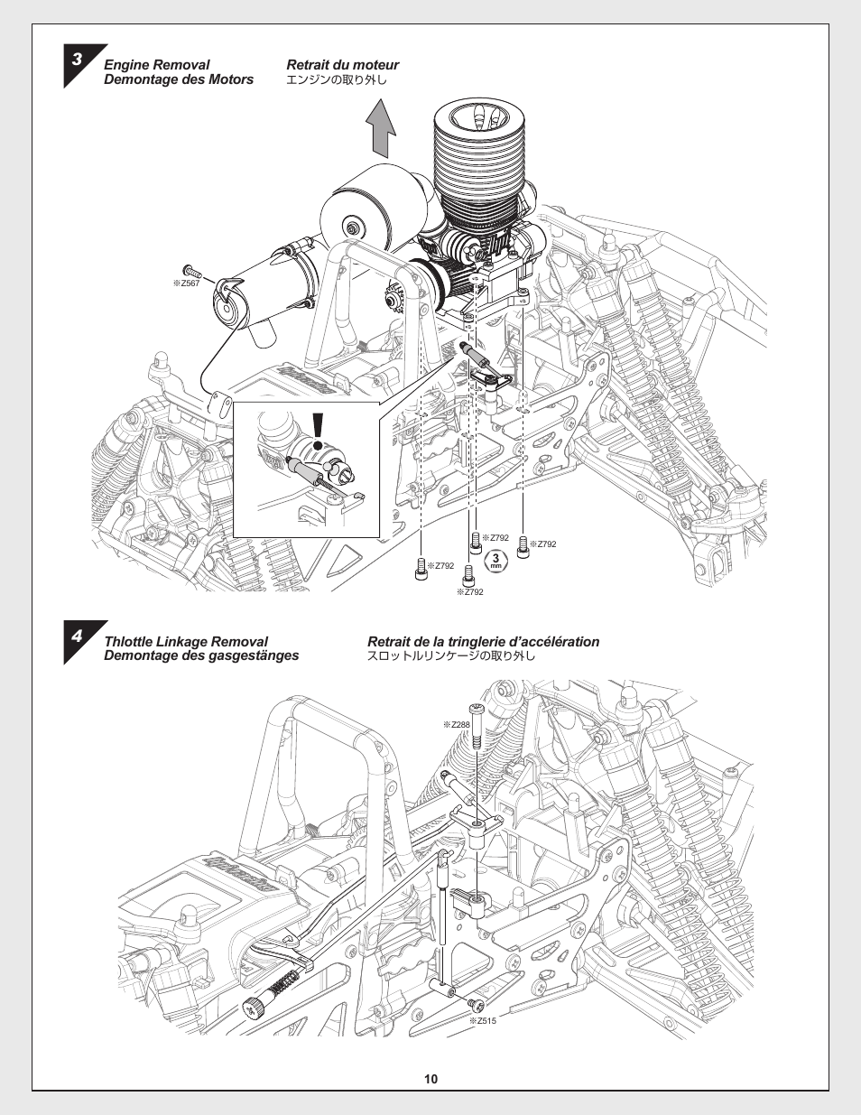 HPI Racing Savage Flux Conversion User Manual | Page 10 / 48