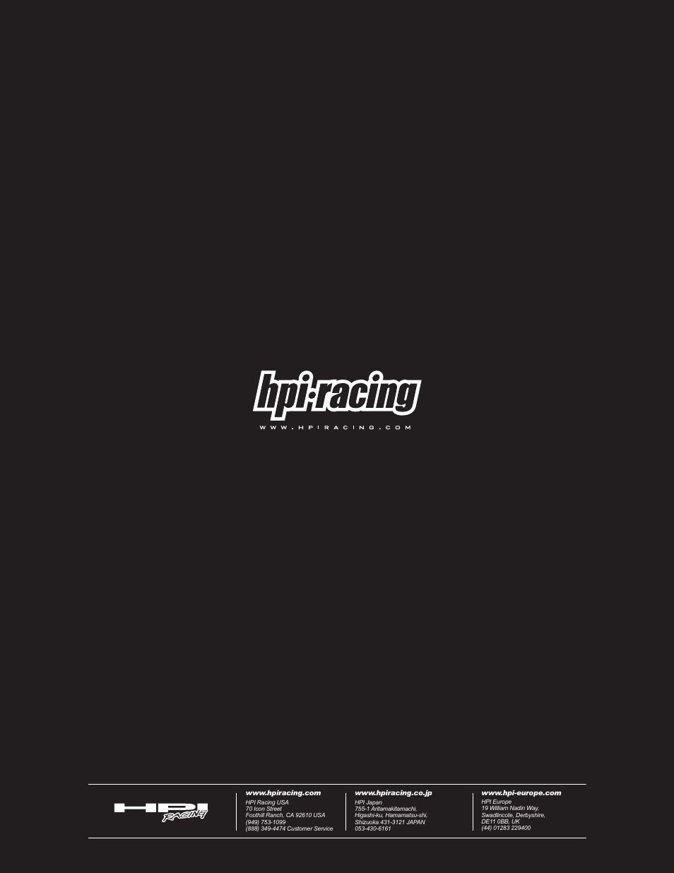 HPI Racing Savage Flux Conversion User Manual | Page 48 / 48