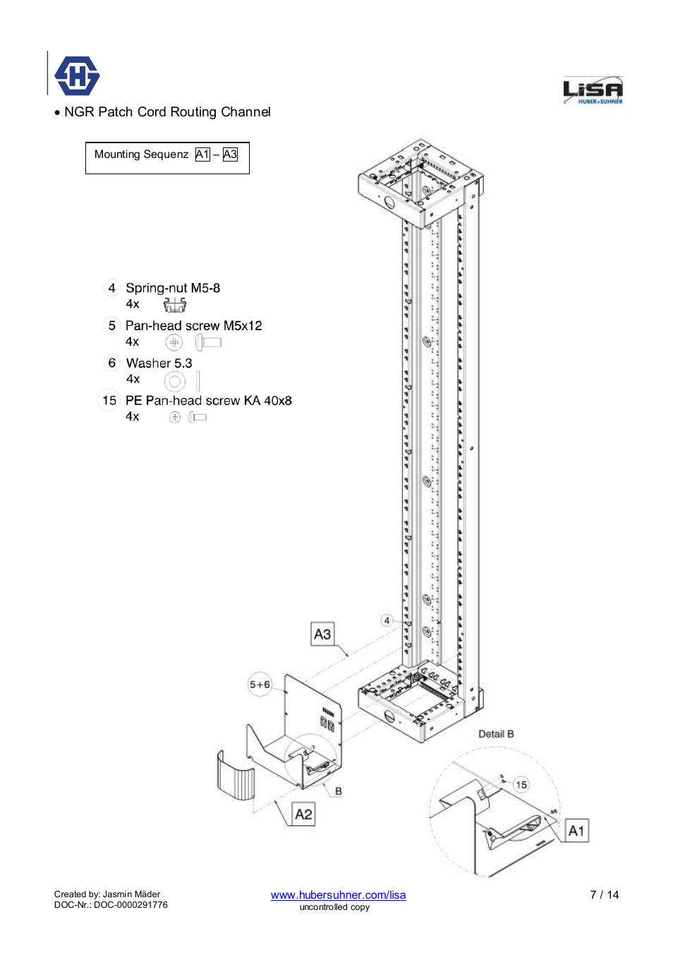 Ngr 3-18 | HUBER+SUHNER NGR 3-18 User Manual | Page 7 / 14