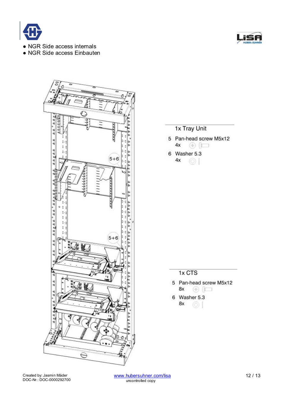 Ngr 6-18 | HUBER+SUHNER NGR 6-18 User Manual | Page 12 / 13