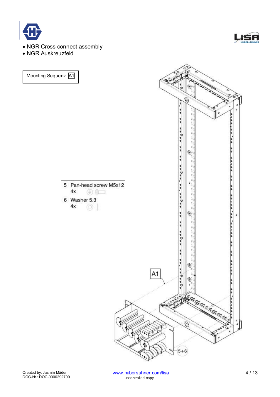 Ngr 6-18 | HUBER+SUHNER NGR 6-18 User Manual | Page 4 / 13