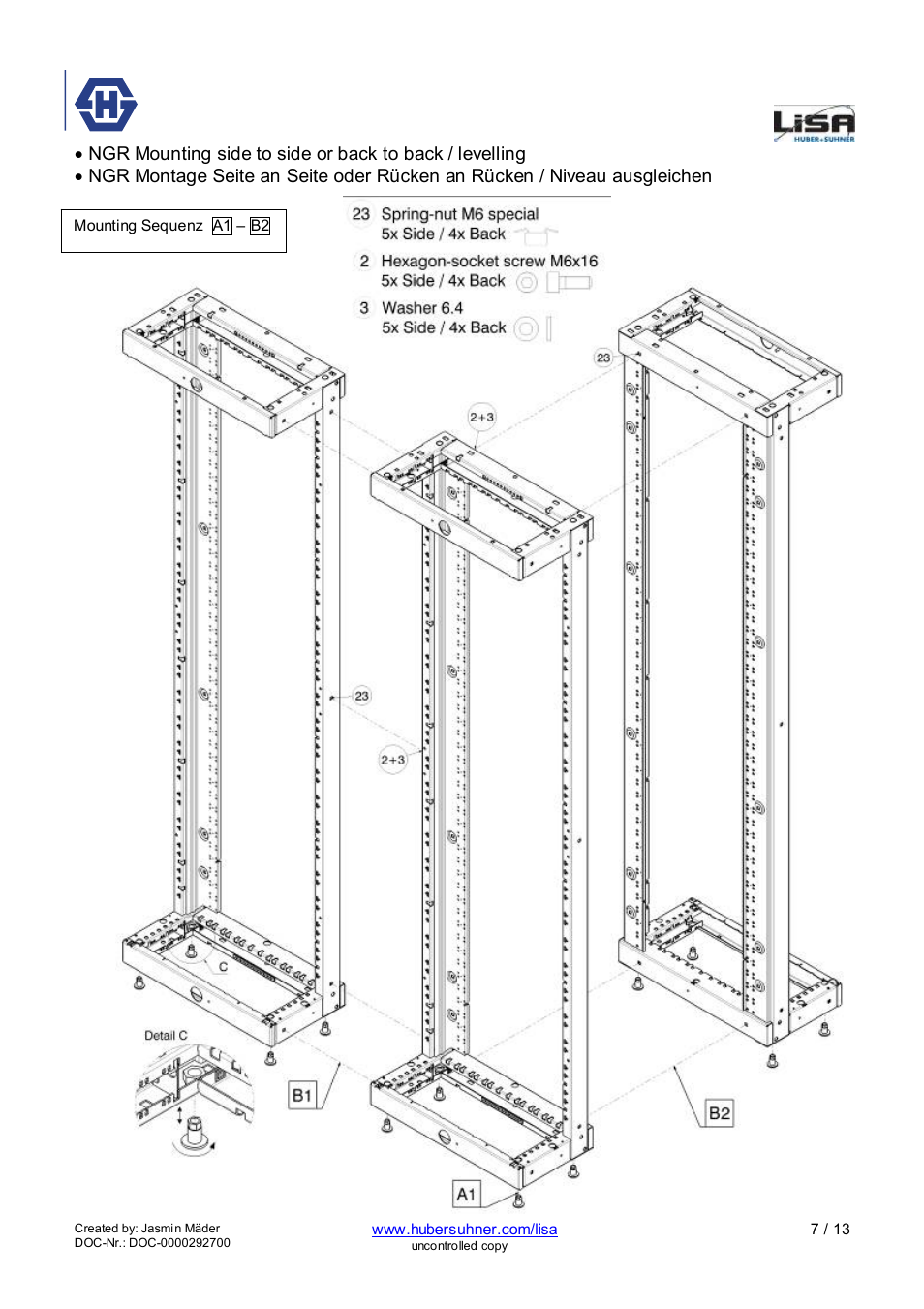 Ngr 6-18 | HUBER+SUHNER NGR 6-18 User Manual | Page 7 / 13