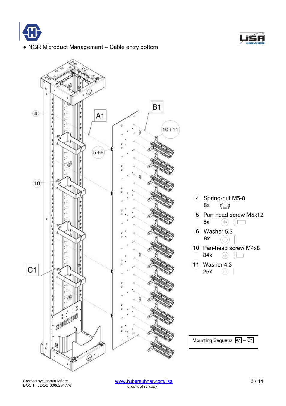 Ngr 3-22 | HUBER+SUHNER NGR 3-22 User Manual | Page 3 / 14