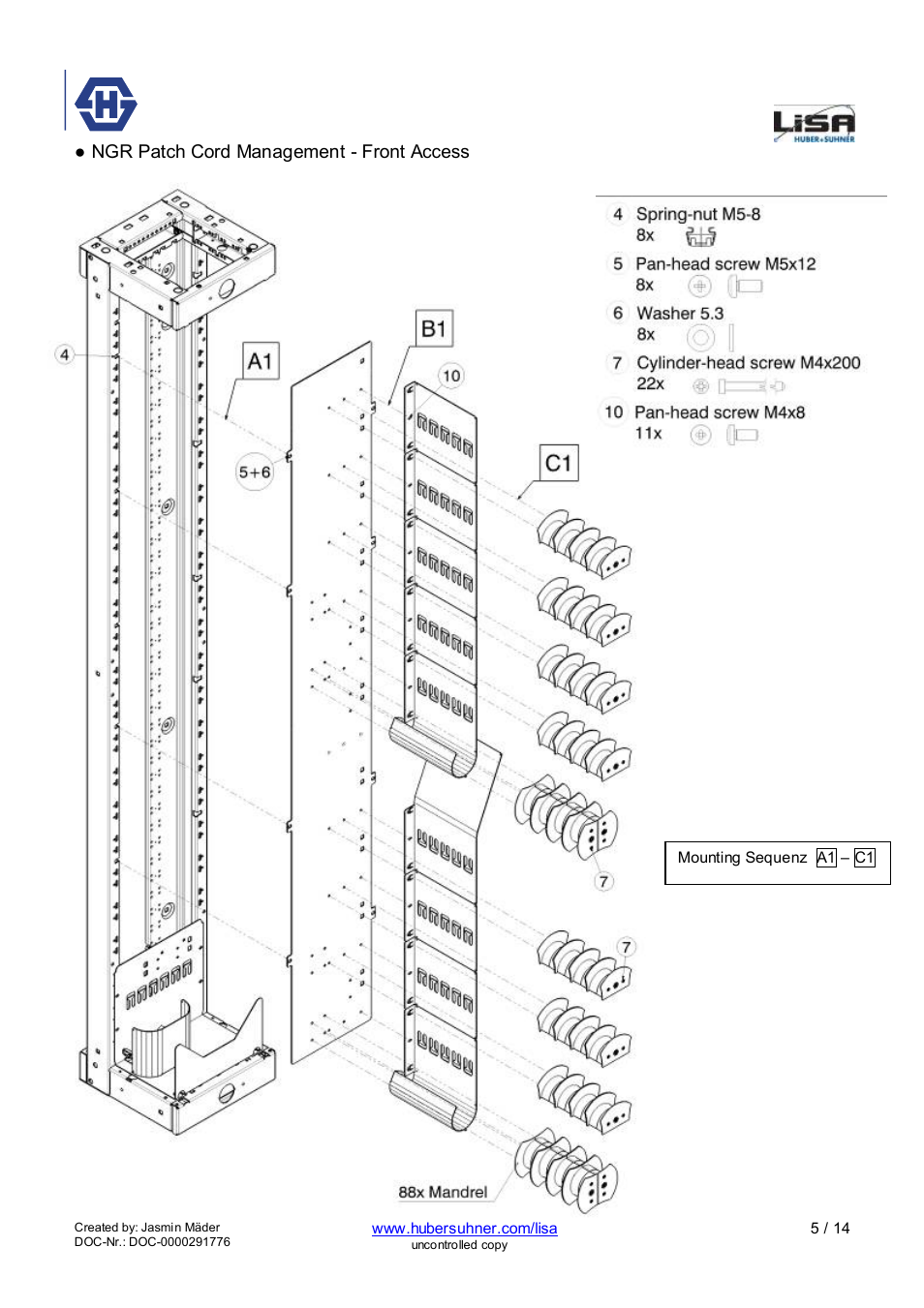 Ngr 3-22 | HUBER+SUHNER NGR 3-22 User Manual | Page 5 / 14