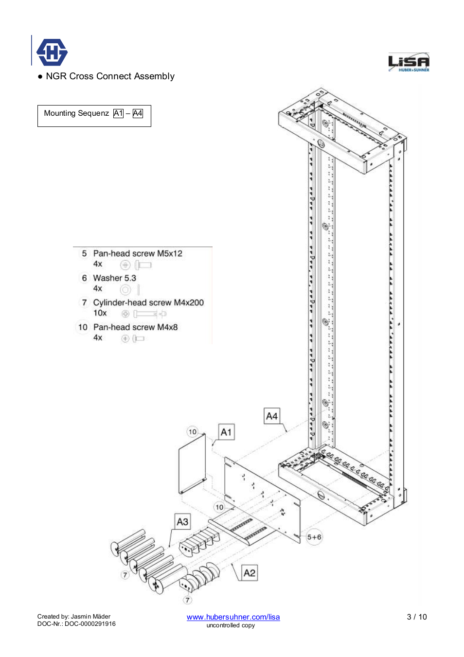 Ngr 6-22 | HUBER+SUHNER NGR 6-22 User Manual | Page 3 / 10