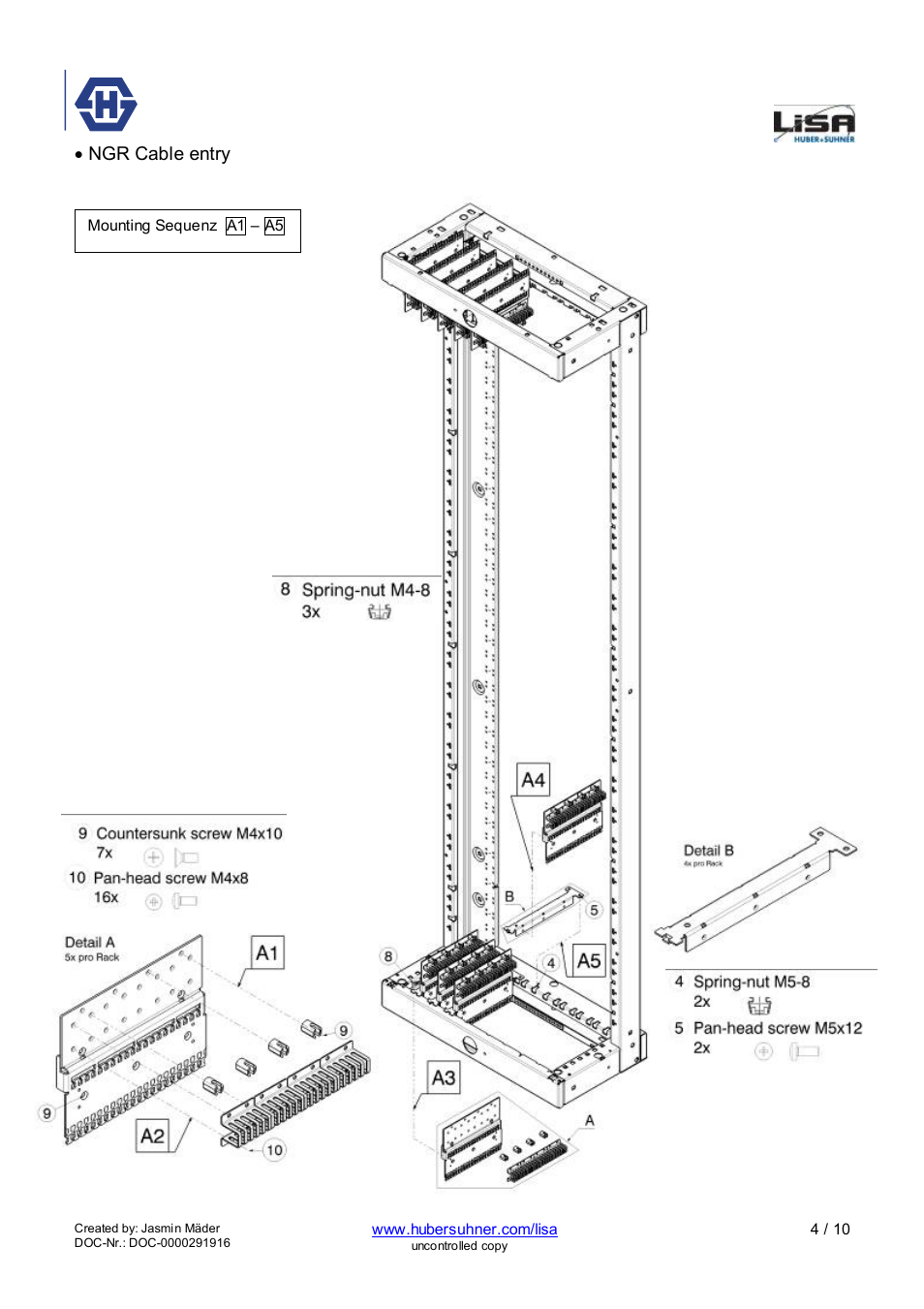 Ngr 6-22 | HUBER+SUHNER NGR 6-22 User Manual | Page 4 / 10