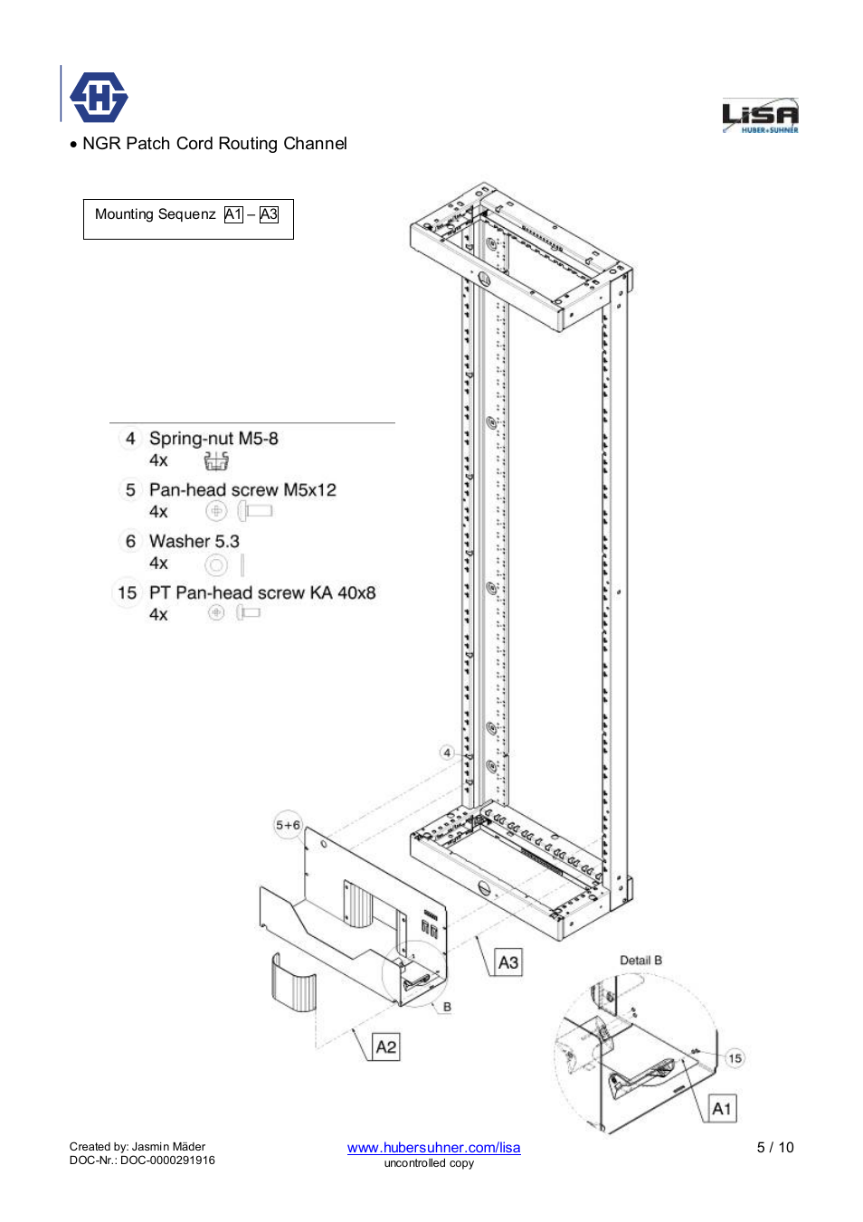 Ngr 6-22 | HUBER+SUHNER NGR 6-22 User Manual | Page 5 / 10