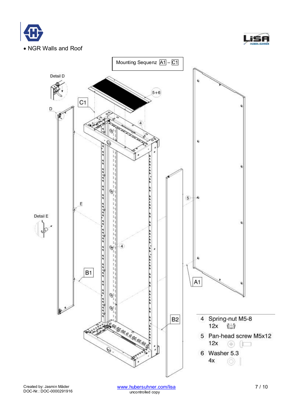 Ngr 6-22 | HUBER+SUHNER NGR 6-22 User Manual | Page 7 / 10