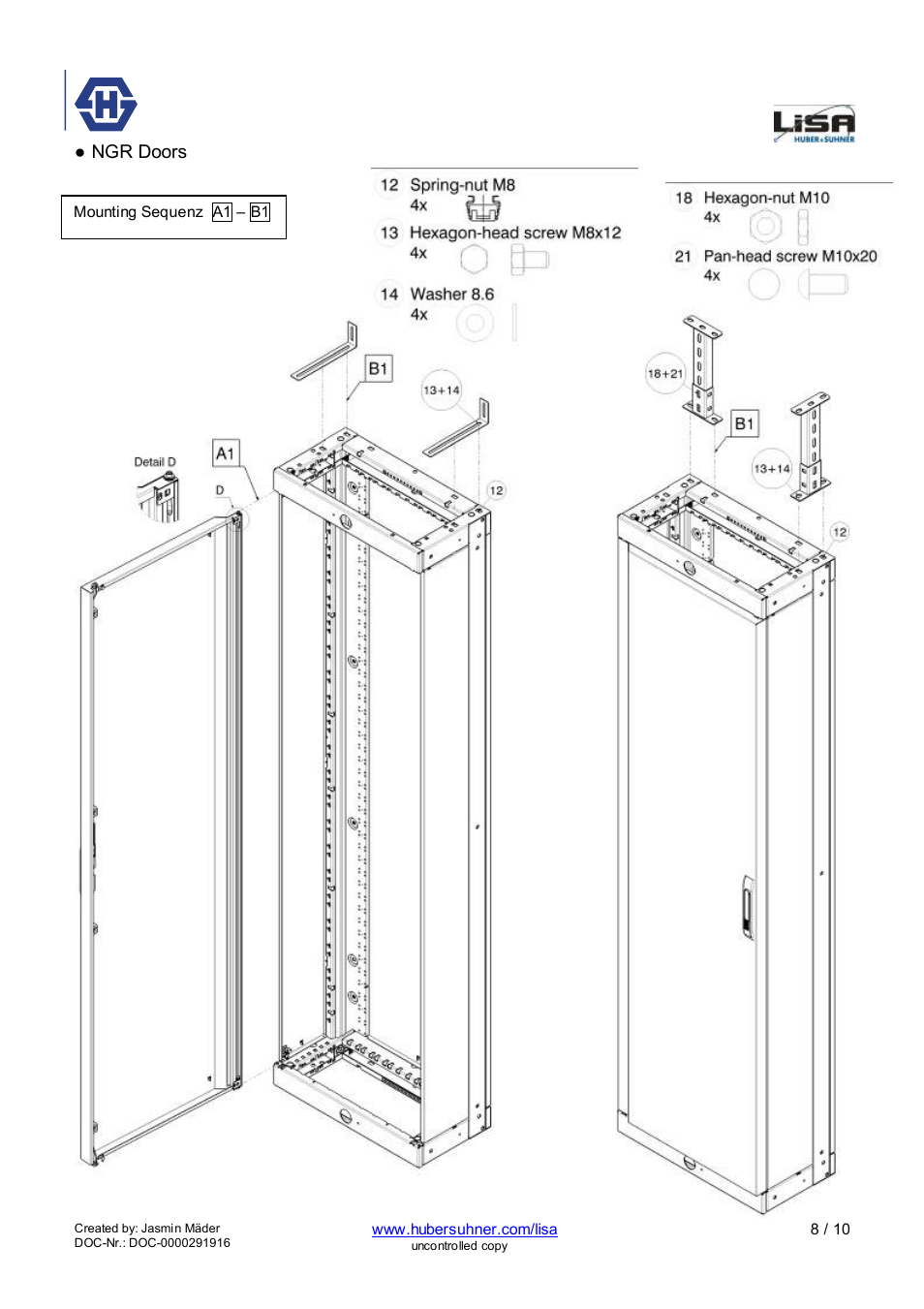 Ngr 6-22 | HUBER+SUHNER NGR 6-22 User Manual | Page 8 / 10