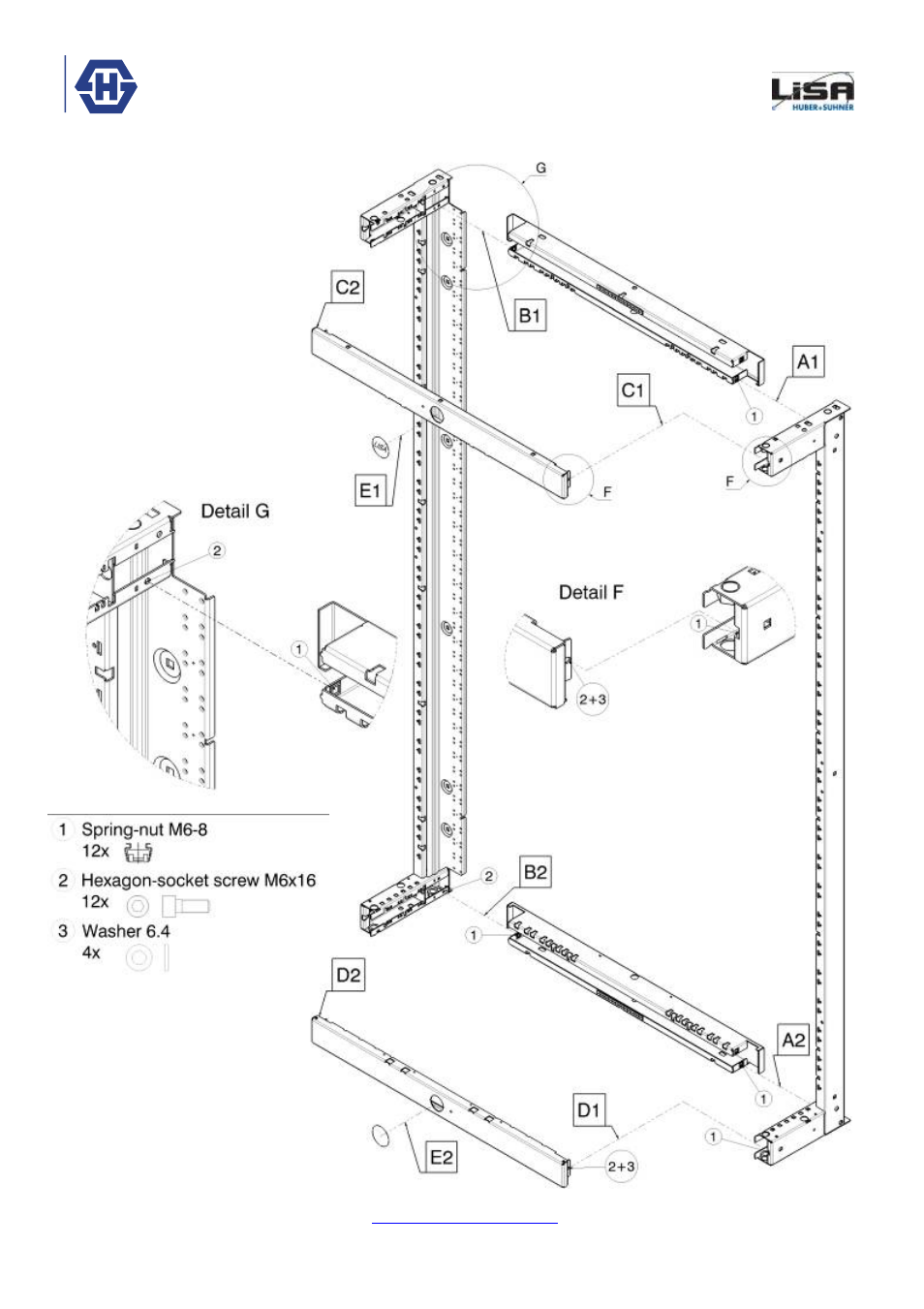 HUBER+SUHNER NGR 9-18 User Manual | 12 pages
