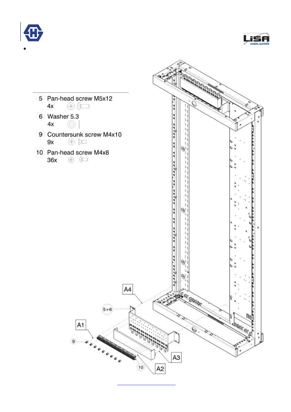 Ngr 9-18, Ngr cable fixing 19 | HUBER+SUHNER NGR 9-18 User Manual | Page 7 / 12