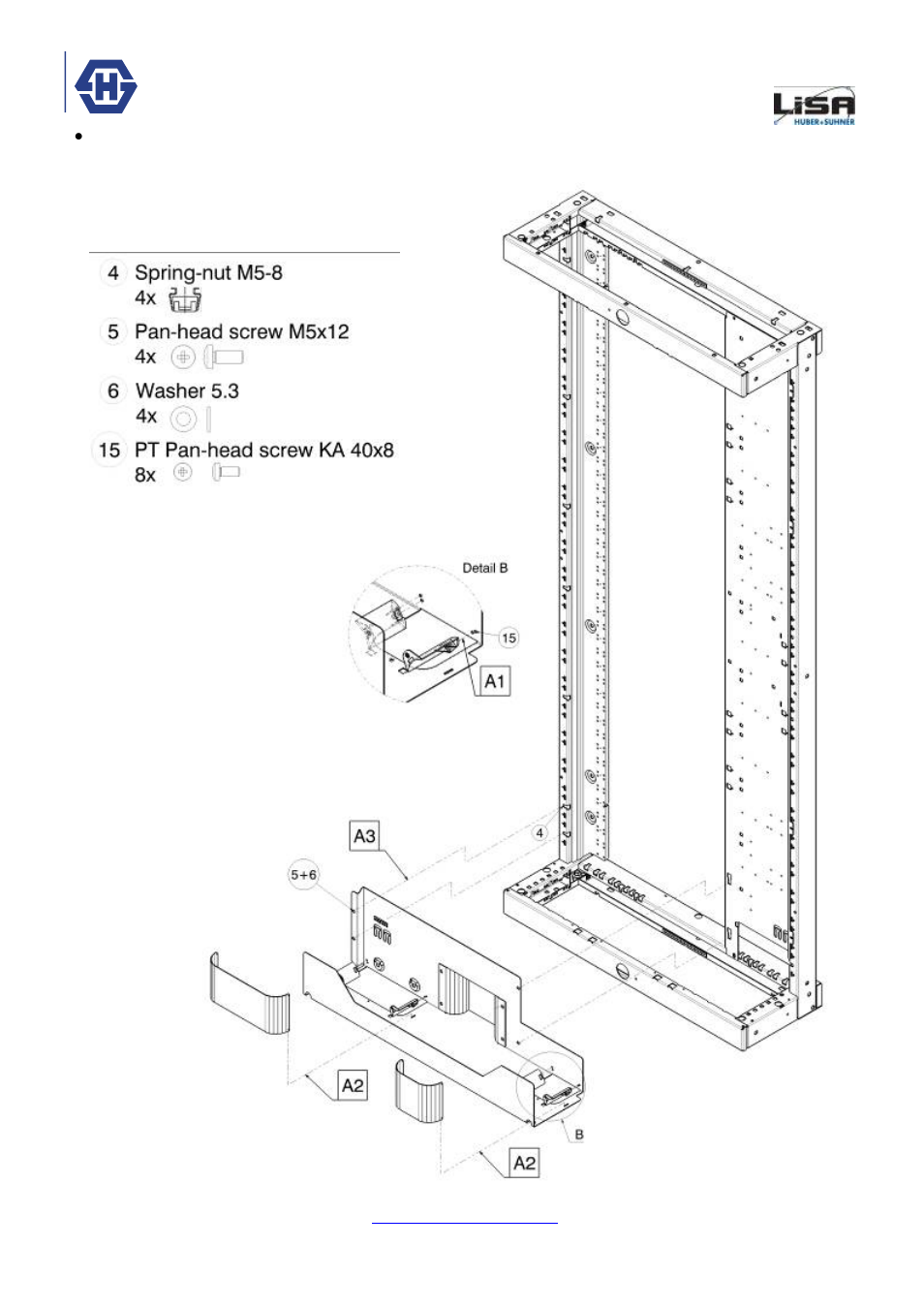 Ngr 9-18, Ngr patch cord routing channel | HUBER+SUHNER NGR 9-18 User Manual | Page 8 / 12