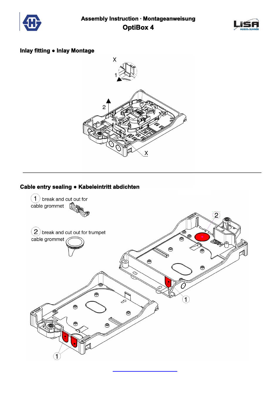 Optibox 4 | HUBER+SUHNER OTB4 User Manual | Page 3 / 9