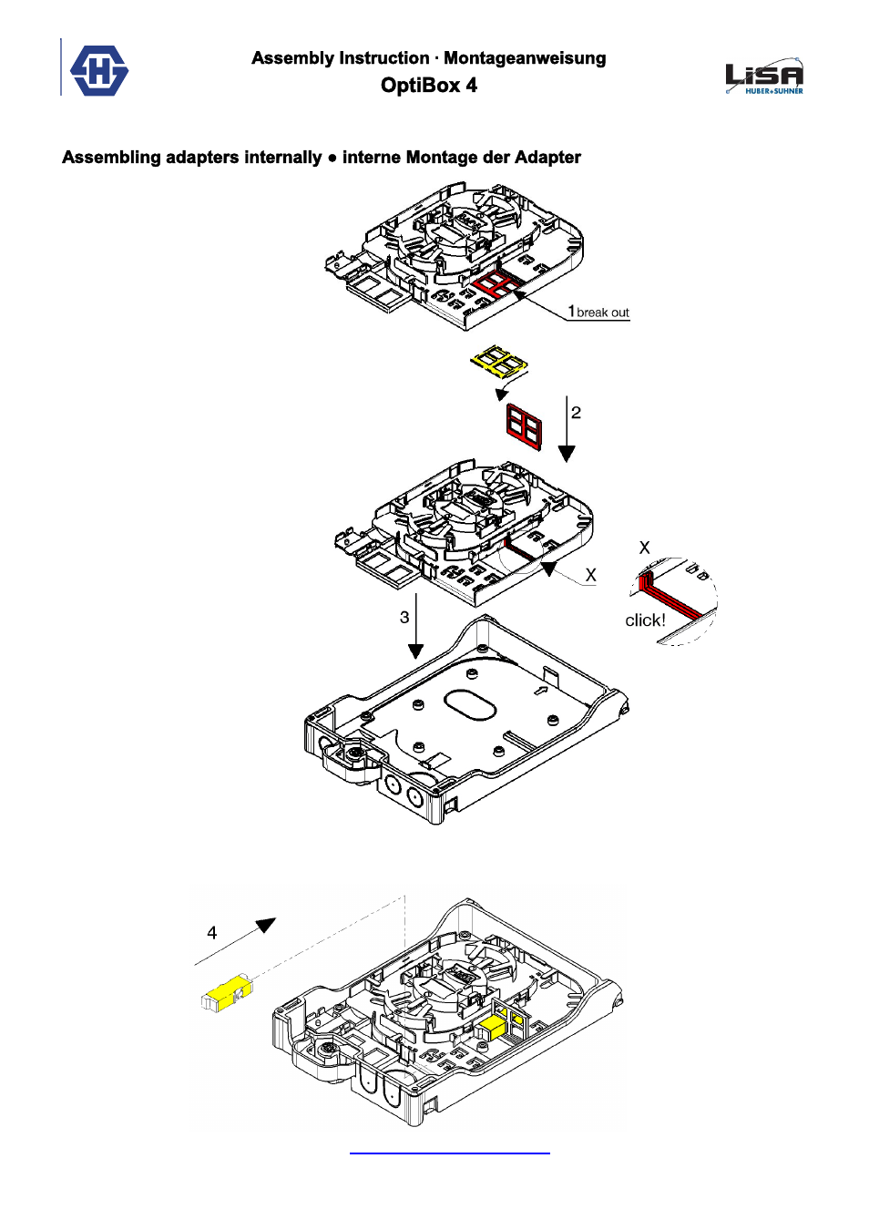 Optibox 4 | HUBER+SUHNER OTB4 User Manual | Page 5 / 9