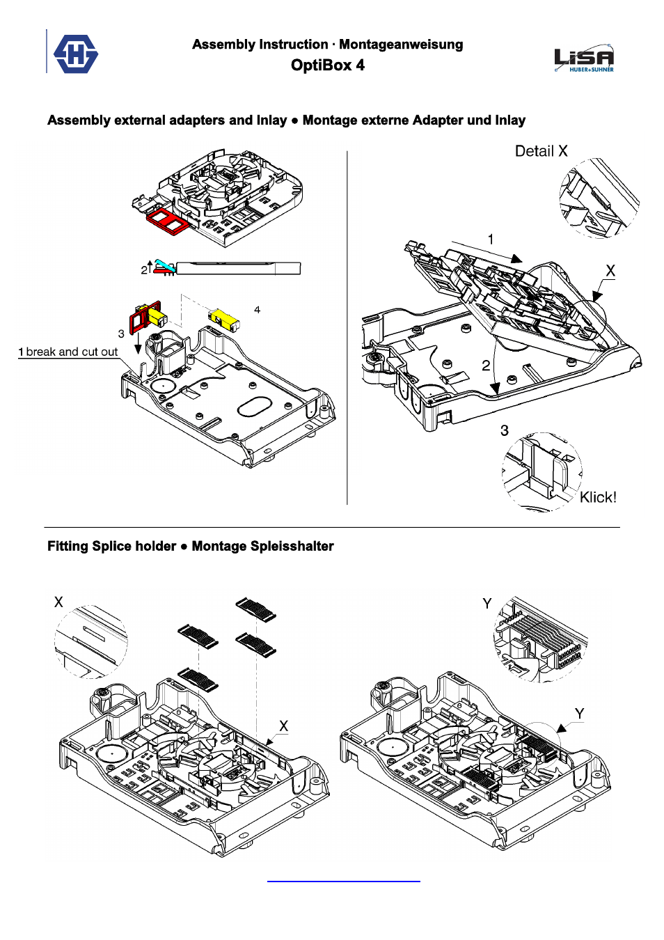 Optibox 4 | HUBER+SUHNER OTB4 User Manual | Page 6 / 9