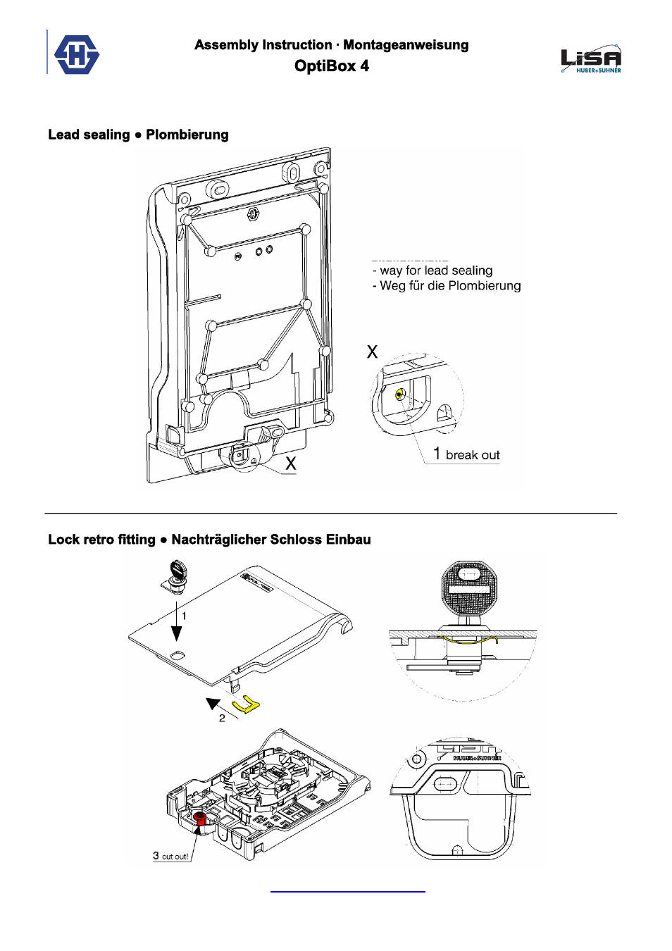 Optibox 4 | HUBER+SUHNER OTB4 User Manual | Page 7 / 9