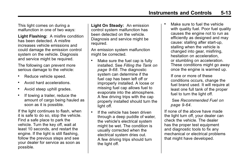 Instruments and controls 5-13 | Hummer 2010 H3 User Manual | Page 127 / 410