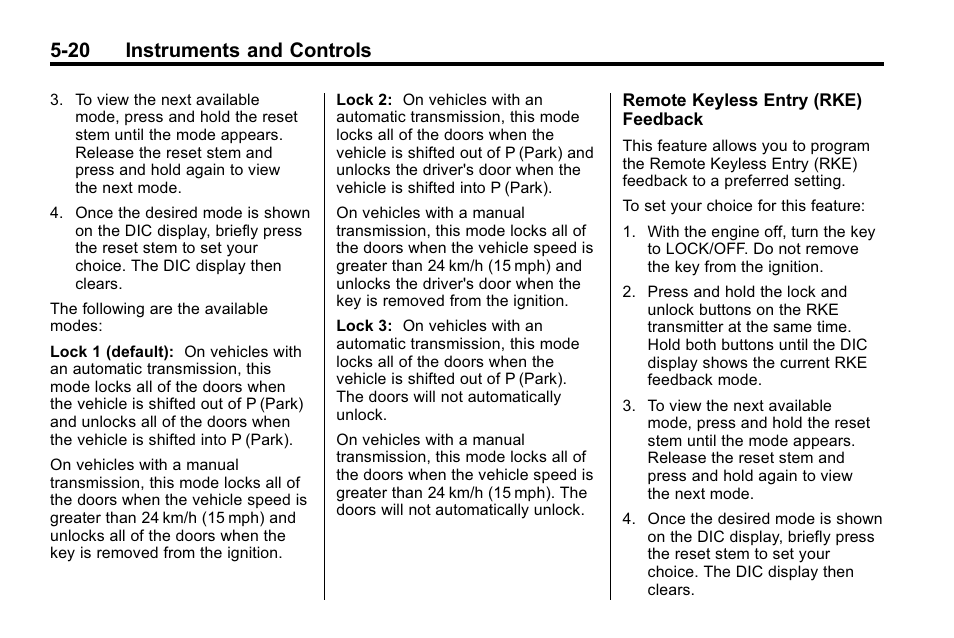 20 instruments and controls | Hummer 2010 H3 User Manual | Page 134 / 410
