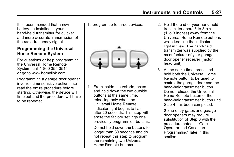 Instruments and controls 5-27 | Hummer 2010 H3 User Manual | Page 141 / 410