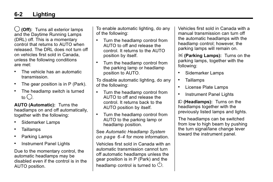 2 lighting | Hummer 2010 H3 User Manual | Page 146 / 410