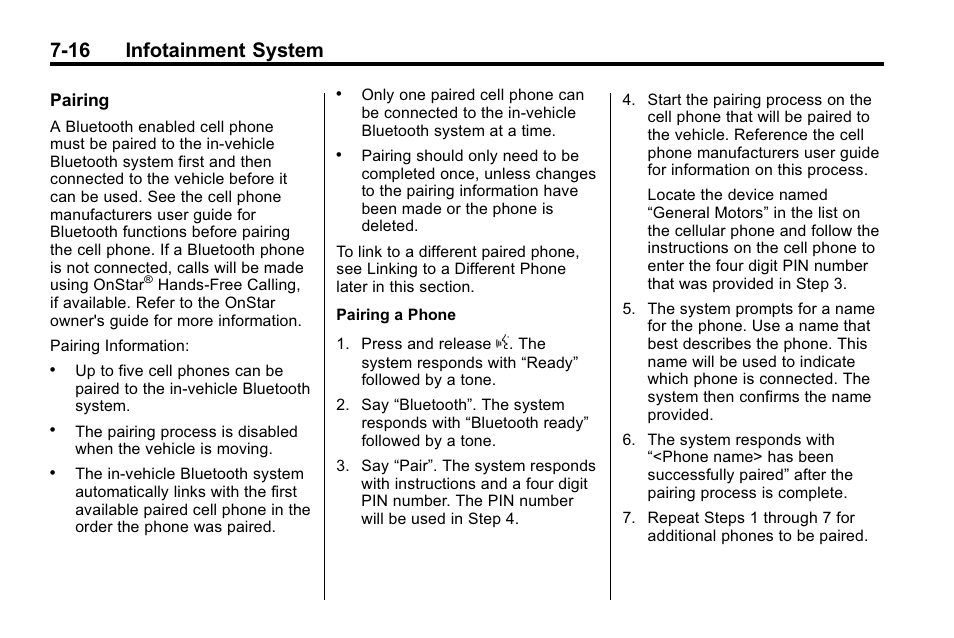 16 infotainment system | Hummer 2010 H3 User Manual | Page 170 / 410