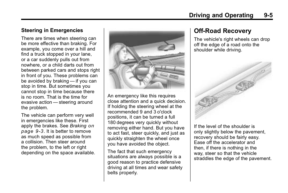 Off-road recovery, Off-road recovery -5 | Hummer 2010 H3 User Manual | Page 189 / 410