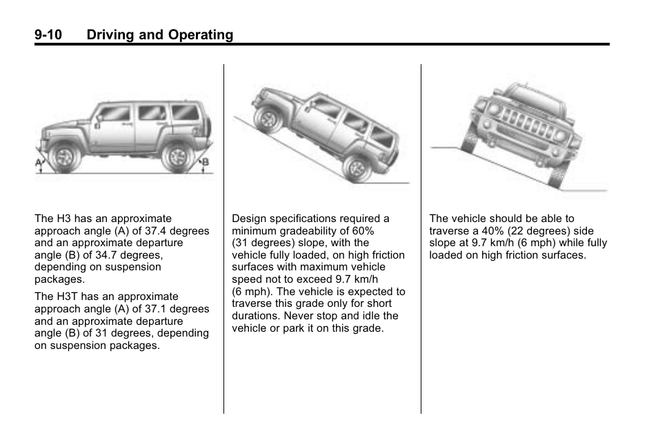 Hummer 2010 H3 User Manual | Page 194 / 410