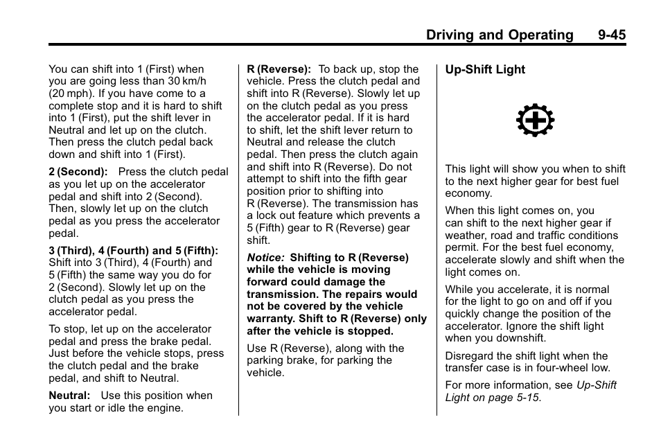 Driving and operating 9-45 | Hummer 2010 H3 User Manual | Page 229 / 410