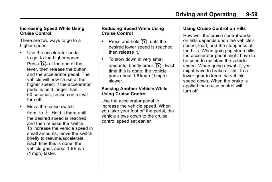 Driving and operating 9-59 | Hummer 2010 H3 User Manual | Page 243 / 410