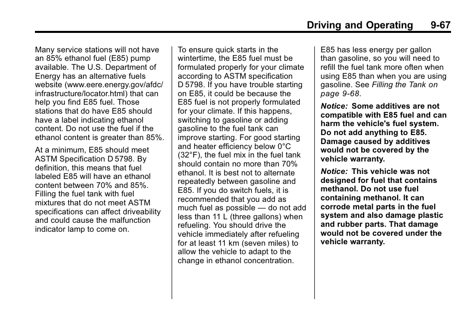 Driving and operating 9-67 | Hummer 2010 H3 User Manual | Page 251 / 410