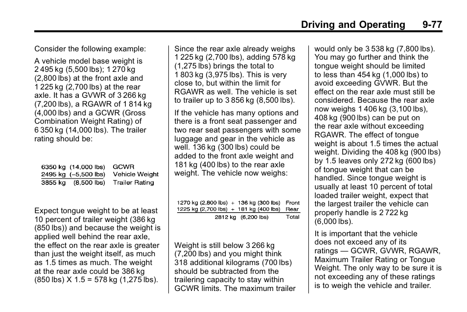 Driving and operating 9-77 | Hummer 2010 H3 User Manual | Page 261 / 410