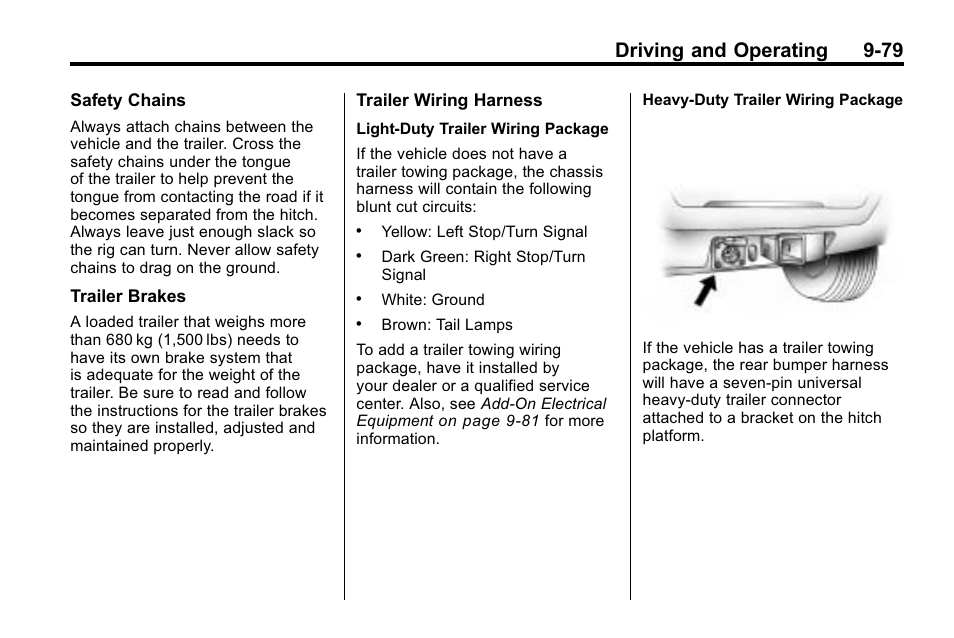 Driving and operating 9-79 | Hummer 2010 H3 User Manual | Page 263 / 410