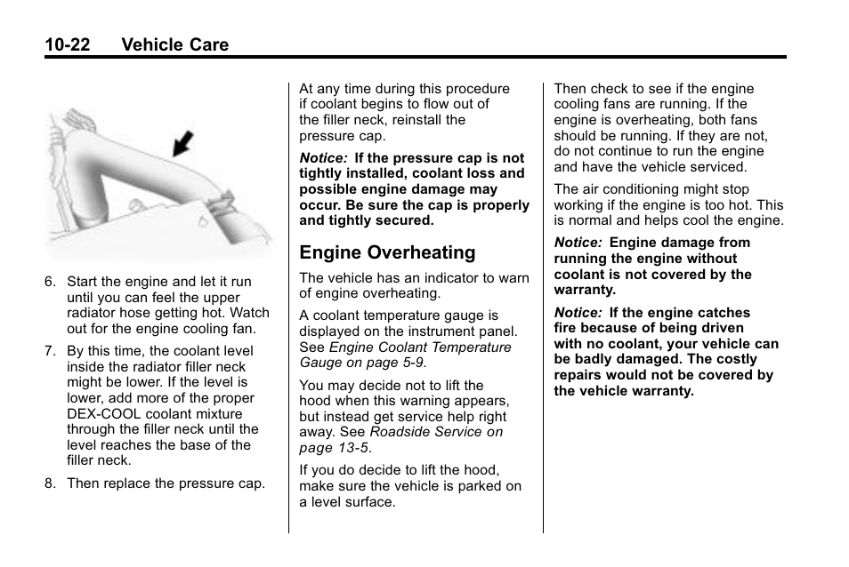 Engine overheating, Engine overheating -22, Bulb | 22 vehicle care | Hummer 2010 H3 User Manual | Page 288 / 410