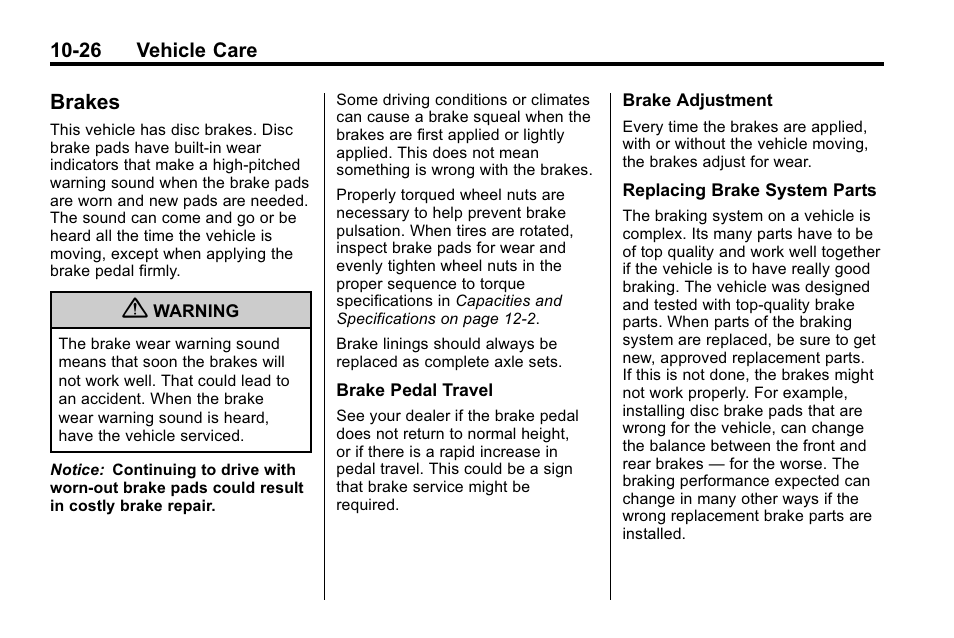 Brakes, Brakes -26, Stoplamps | Hummer 2010 H3 User Manual | Page 292 / 410