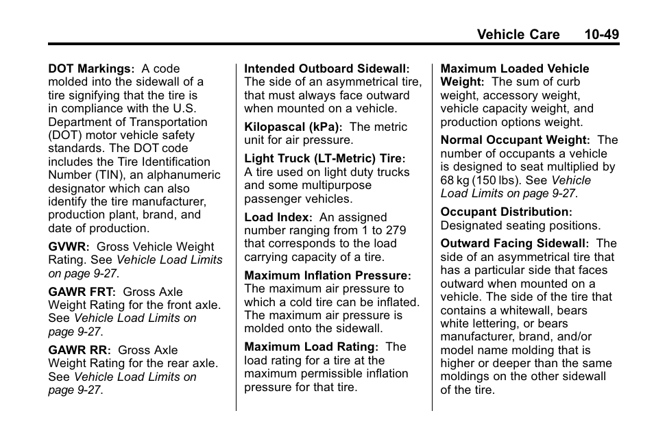 Hummer 2010 H3 User Manual | Page 315 / 410