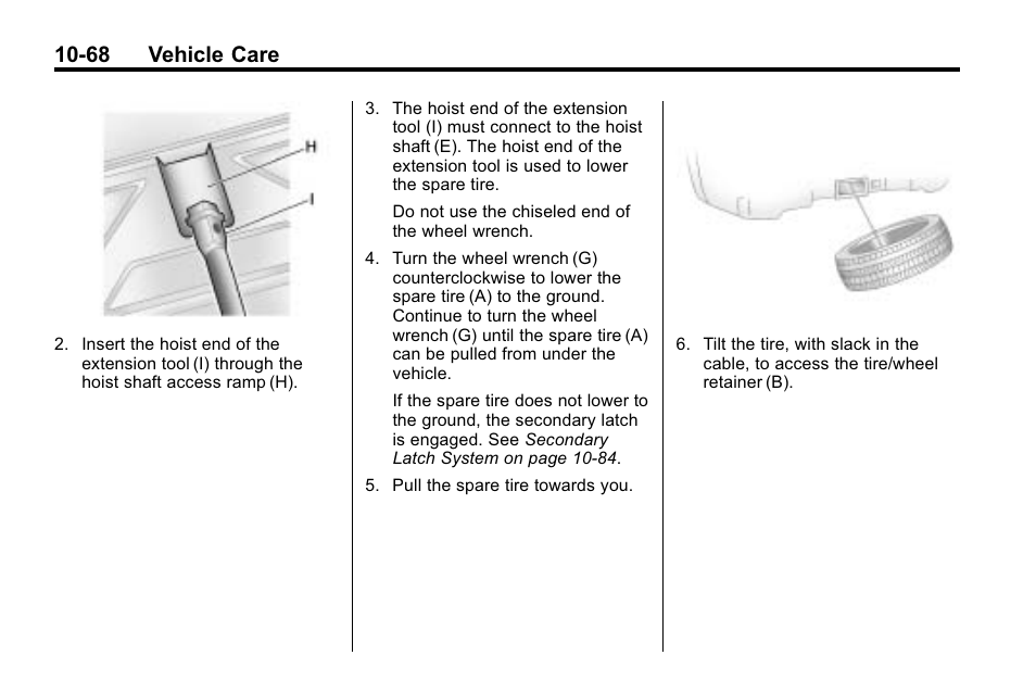 68 vehicle care | Hummer 2010 H3 User Manual | Page 334 / 410